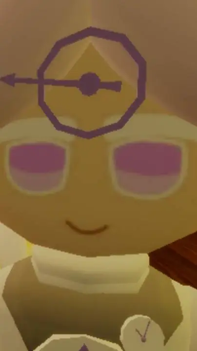 ai character: Stopwatch cookie  background