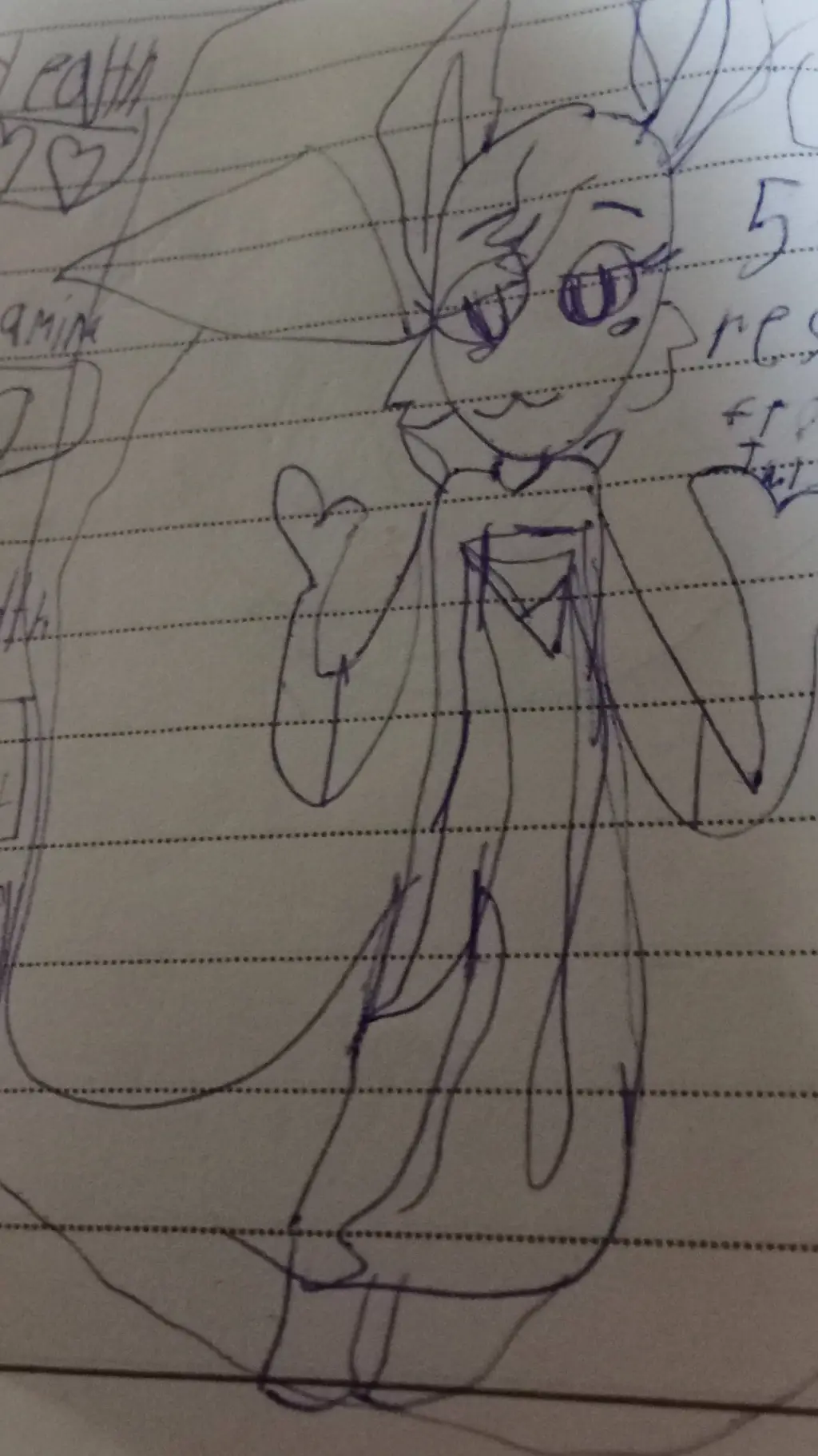 ai character: Mochi my dw oc background