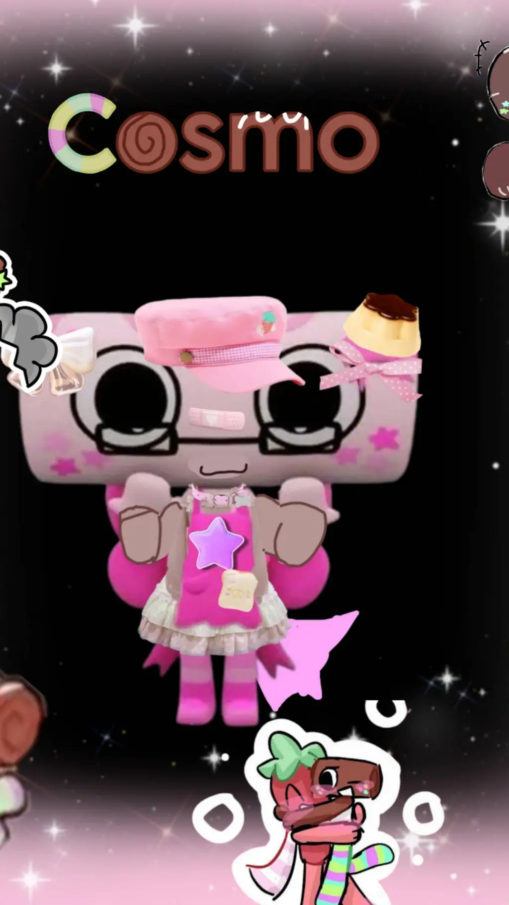 ai character: ★Toxic  dw cosmo background