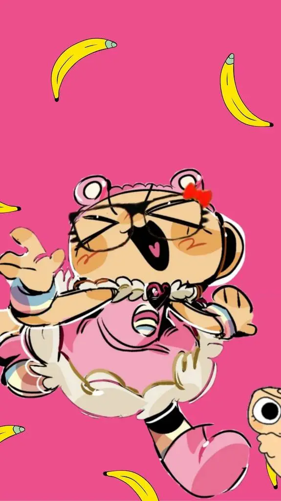 ai character: Go away trend! ^^ background