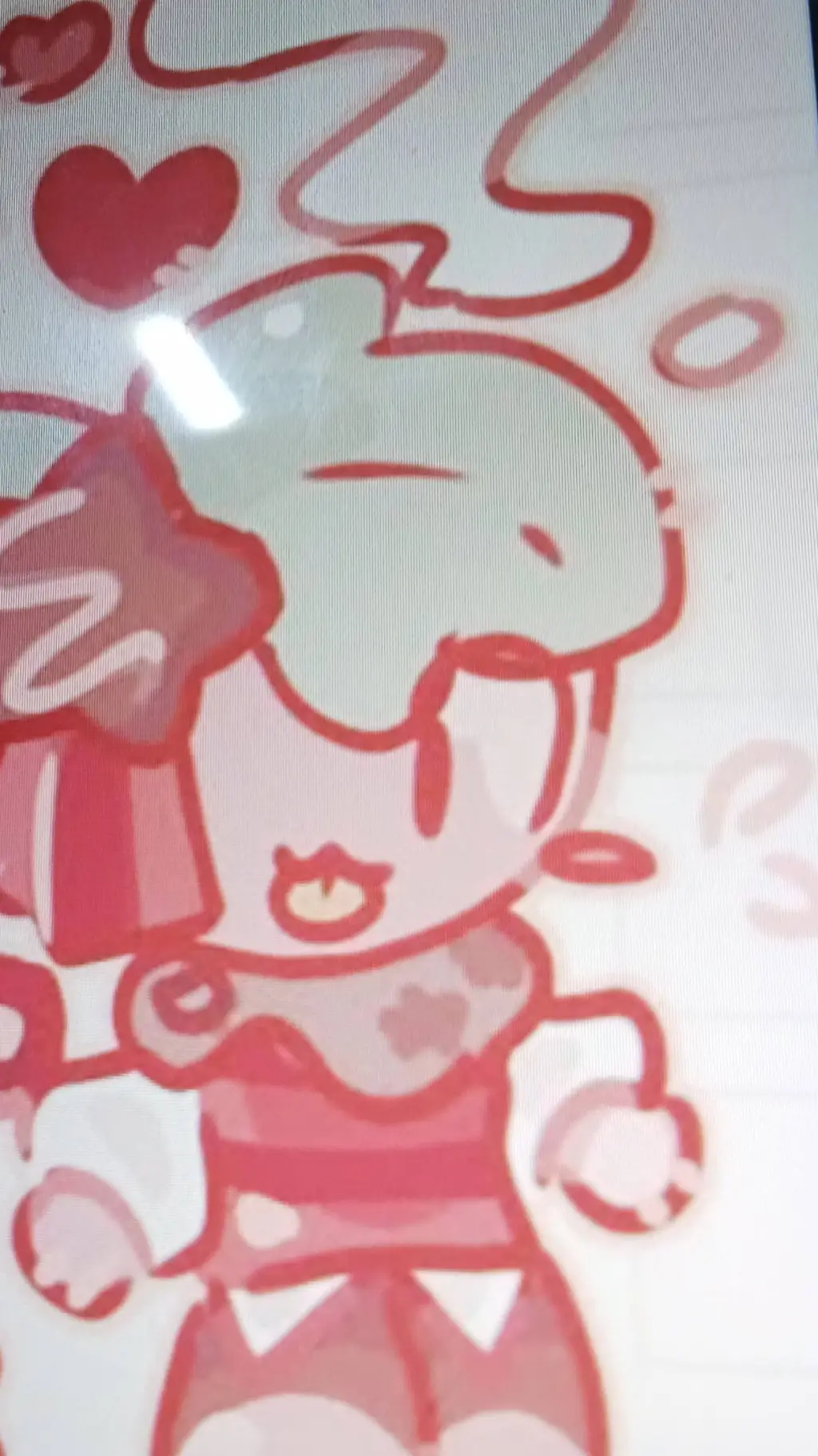 ai character: My luv Cosmo! Meme background