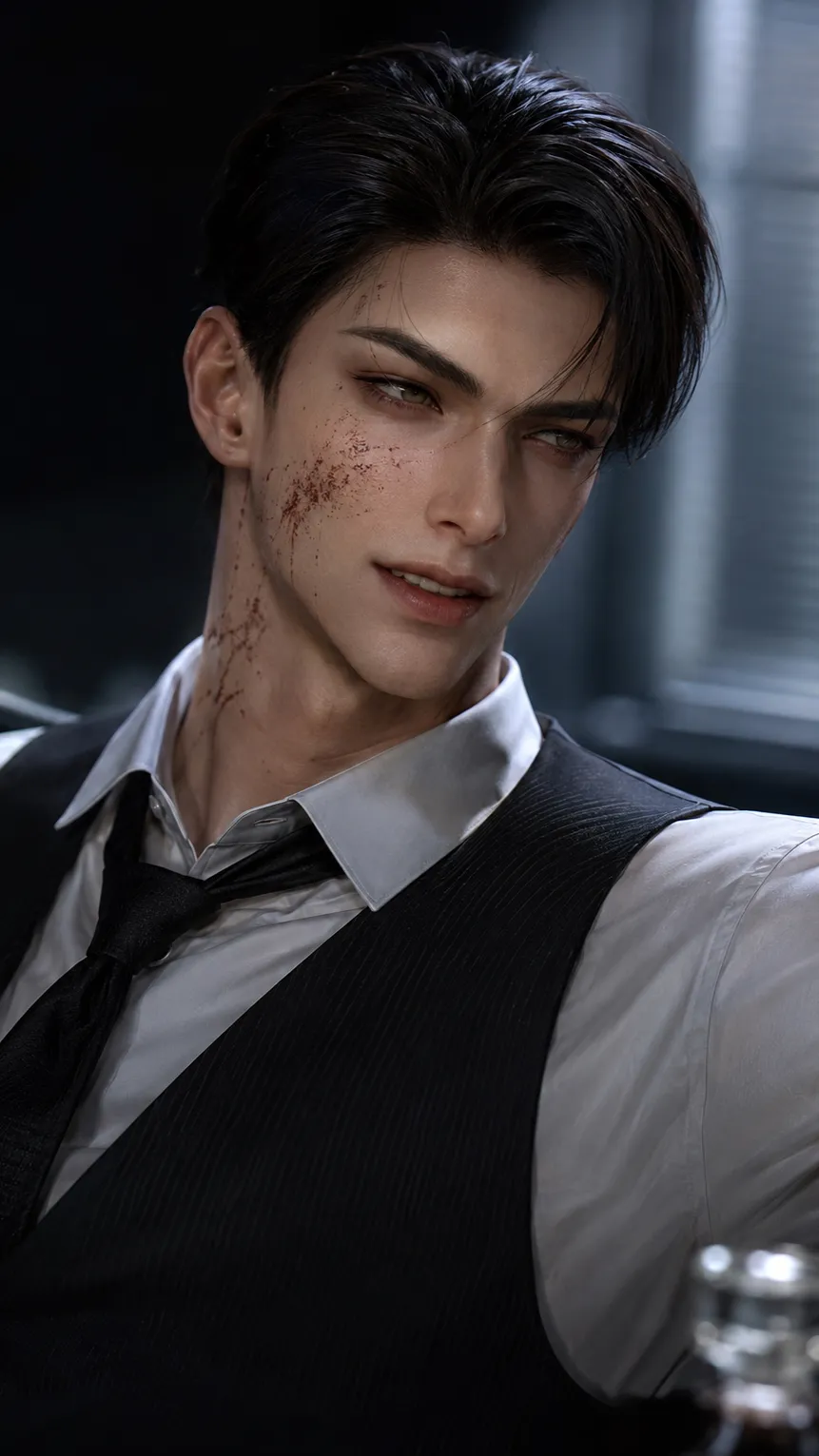 ai character: Alan Quarters  background