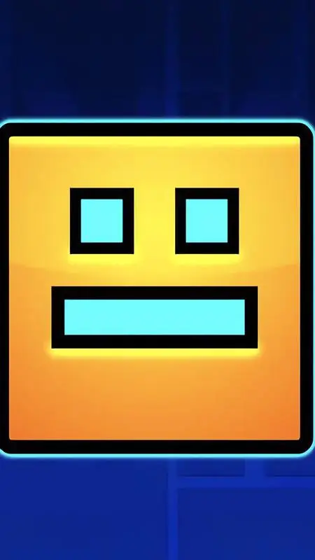 ai character: geometry dash  background