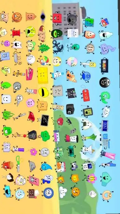 ai character: bfb  background