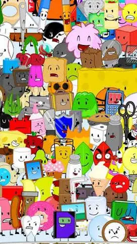 ai character: bfdi background
