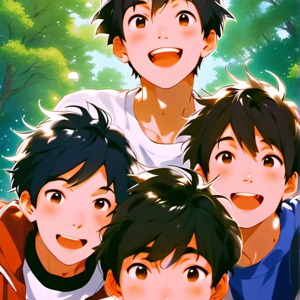 chat with ai character: 4 boyfriend