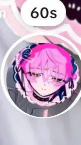 ai character: strawberry icecrea background