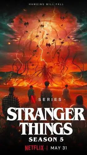 ai character: STRANGER THINGS background