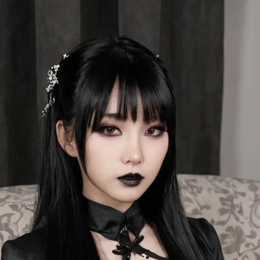 chat with ai character: Goth