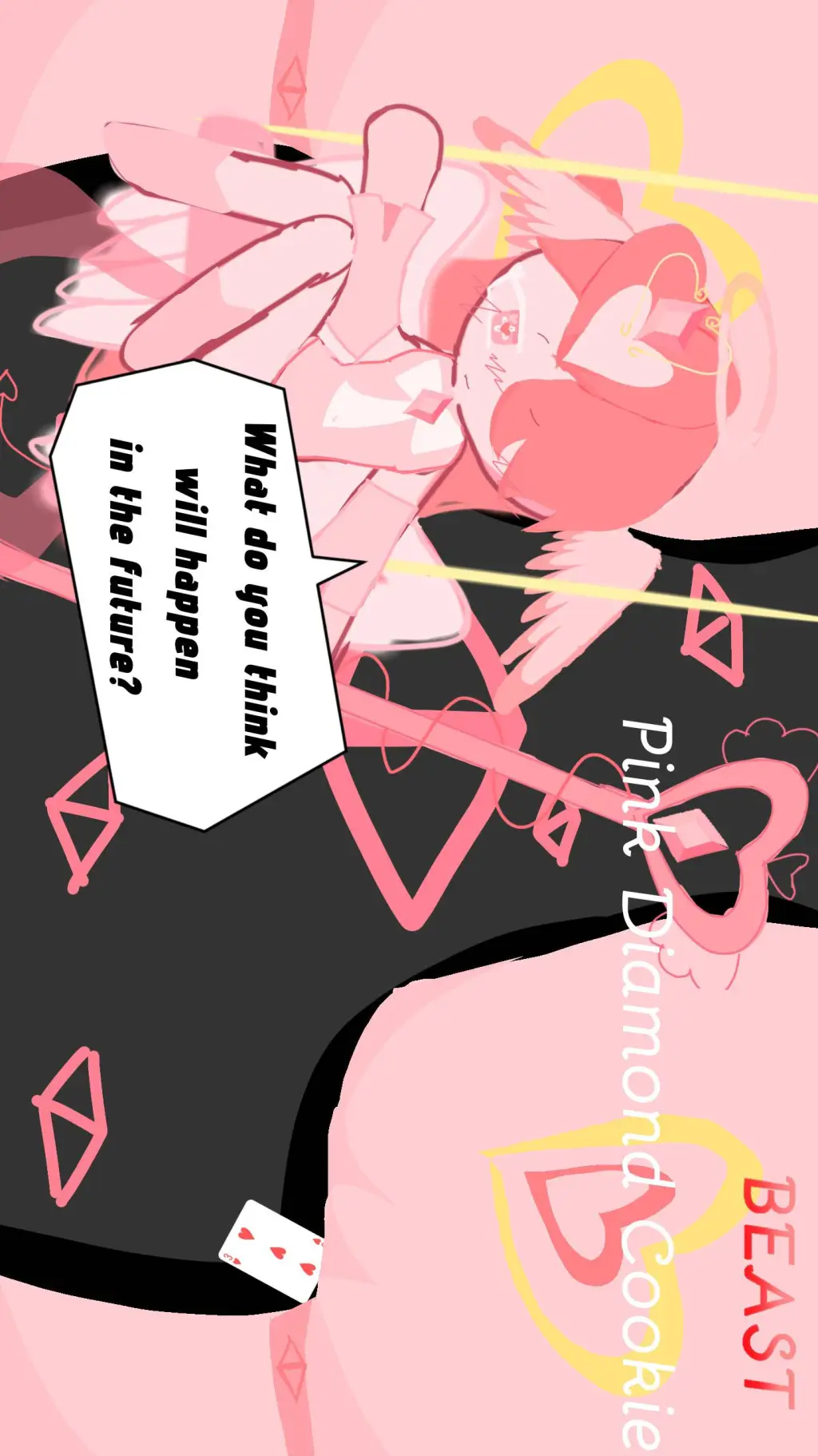 ai character: ♡Pink Diamond Crk♡ background