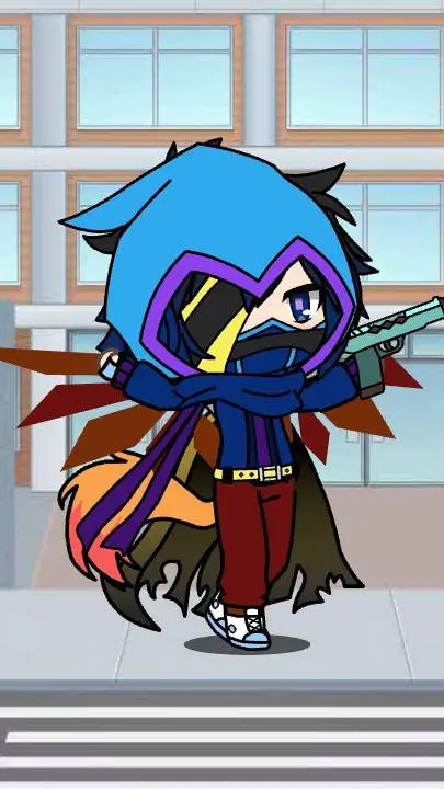 ai character: Gacha life (me) background