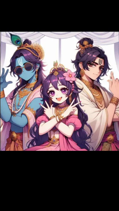 ai character: Vrindaban!  background