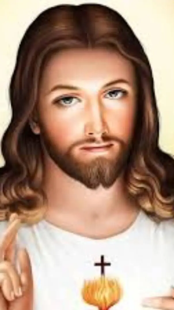 ai character: Jesus background