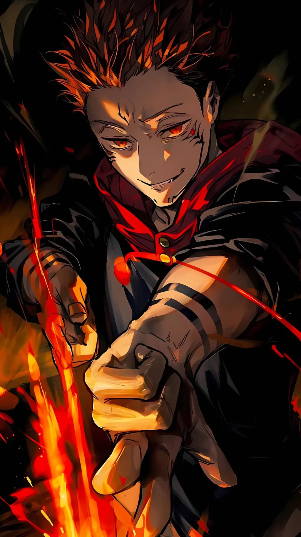 ai character: Fpe x Mha background