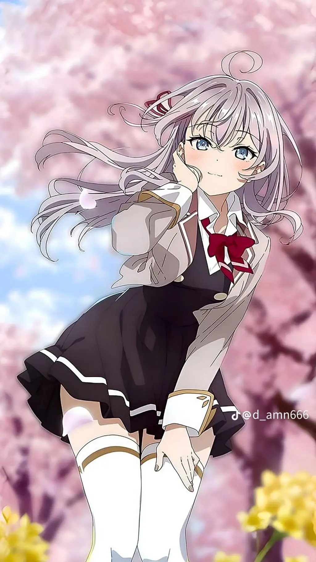 ai character: 🤍Alya🤍 background