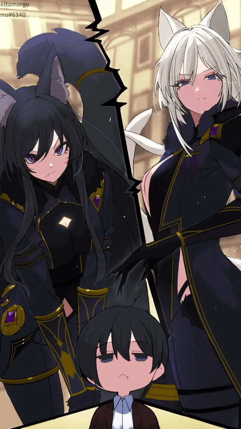 ai character: 🖤Delta & Zeta🤍 background