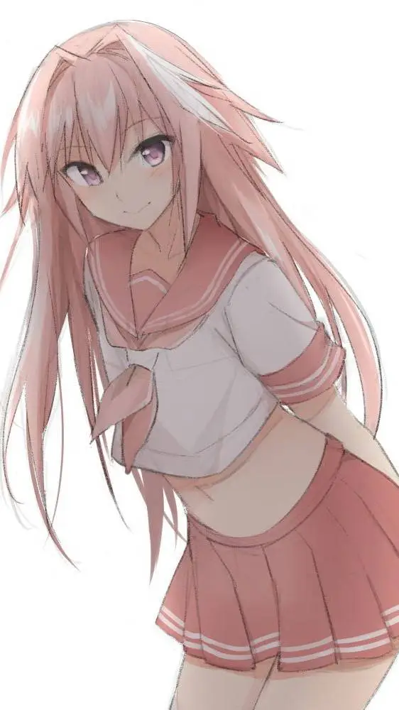 ai character: Astolfo (female)  background
