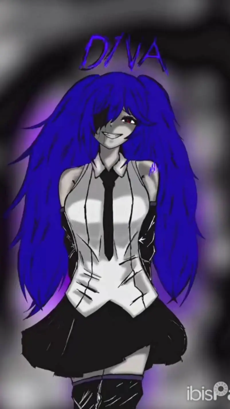 ai character: 💙Diva💙 (Miku)  background