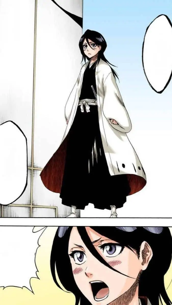 ai character: Rukia and Yoruichi background