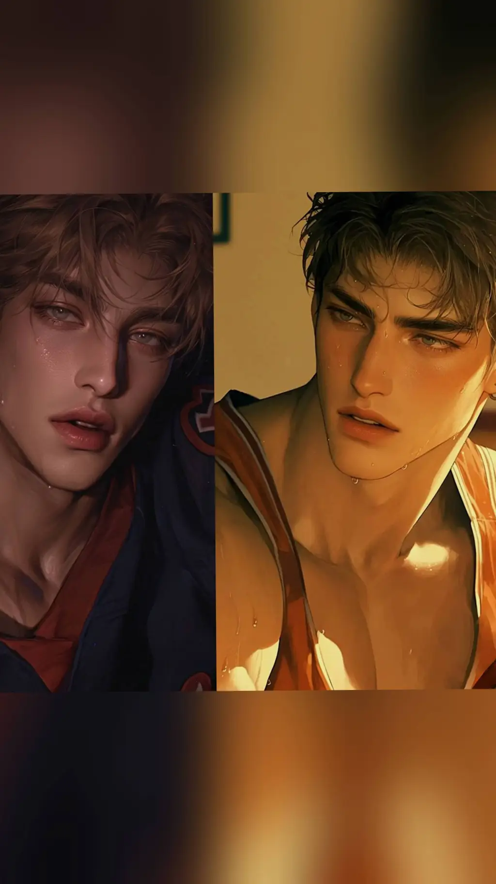 ai character: Logan e Ethan  background