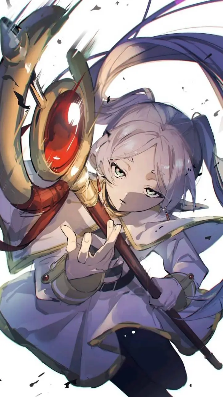 ai character: Frieren background