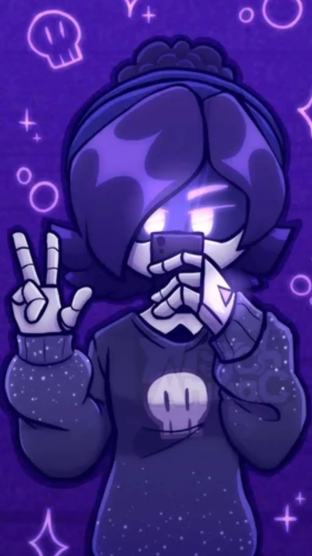 ai character: Uzi background