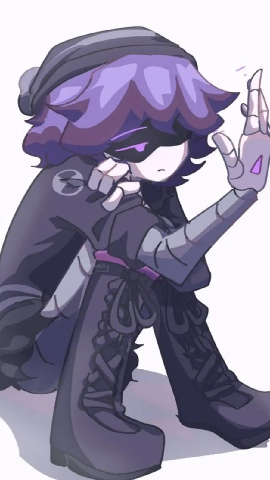 ai character: uzi background