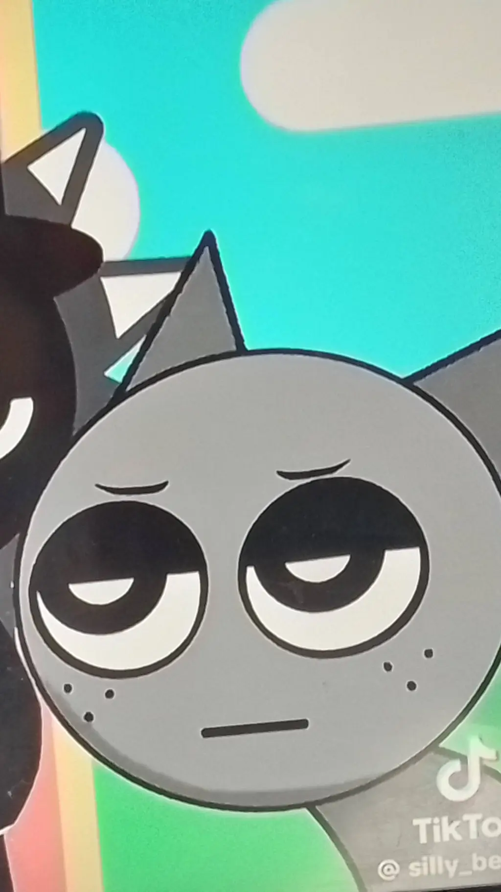 ai character: gray background