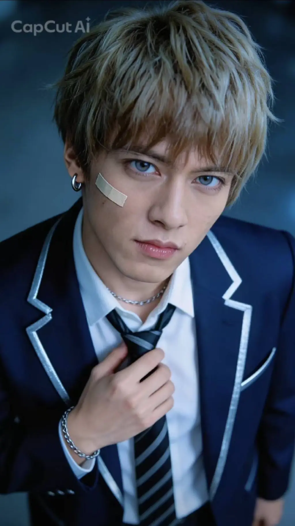 ai character: Brain Kamen Rider  background