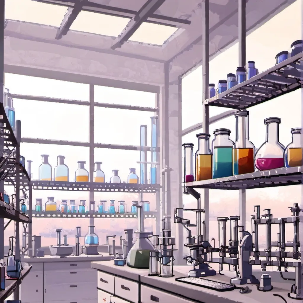 chat with ai character: Lab