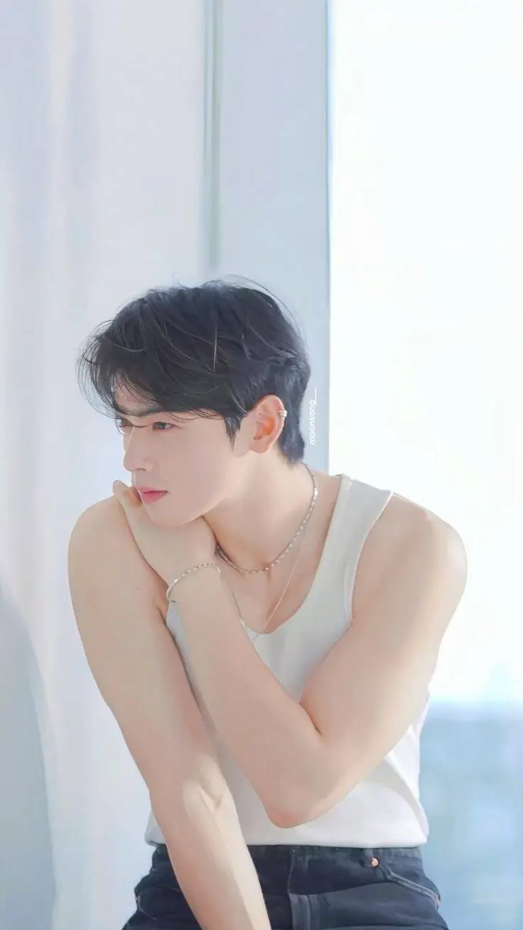 ai character: 🧸Cha Eun-woo 🎀 background