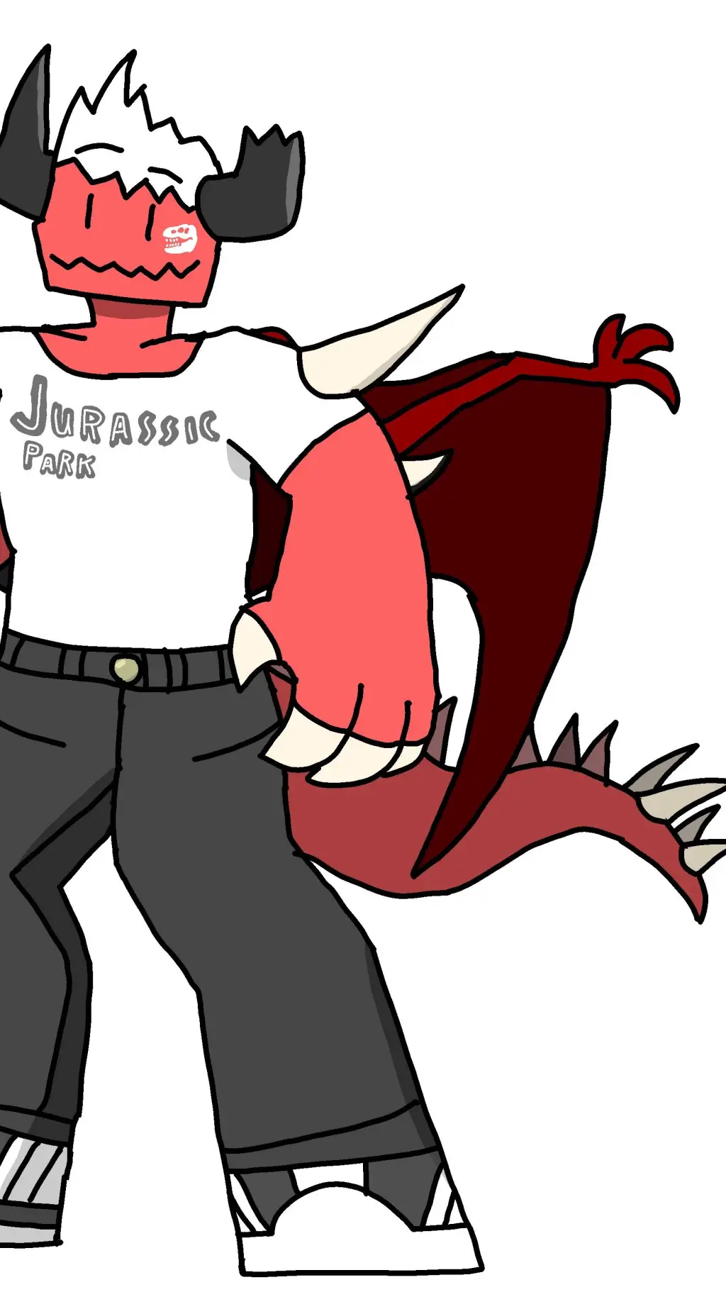 ai character: Raftonyc Tricerato background