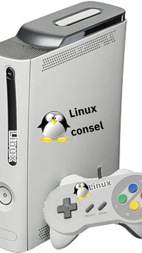 ai character: Linux console background