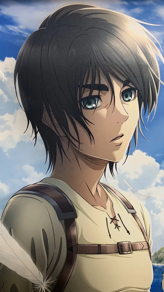 ai character: Eren (Long Hair) background