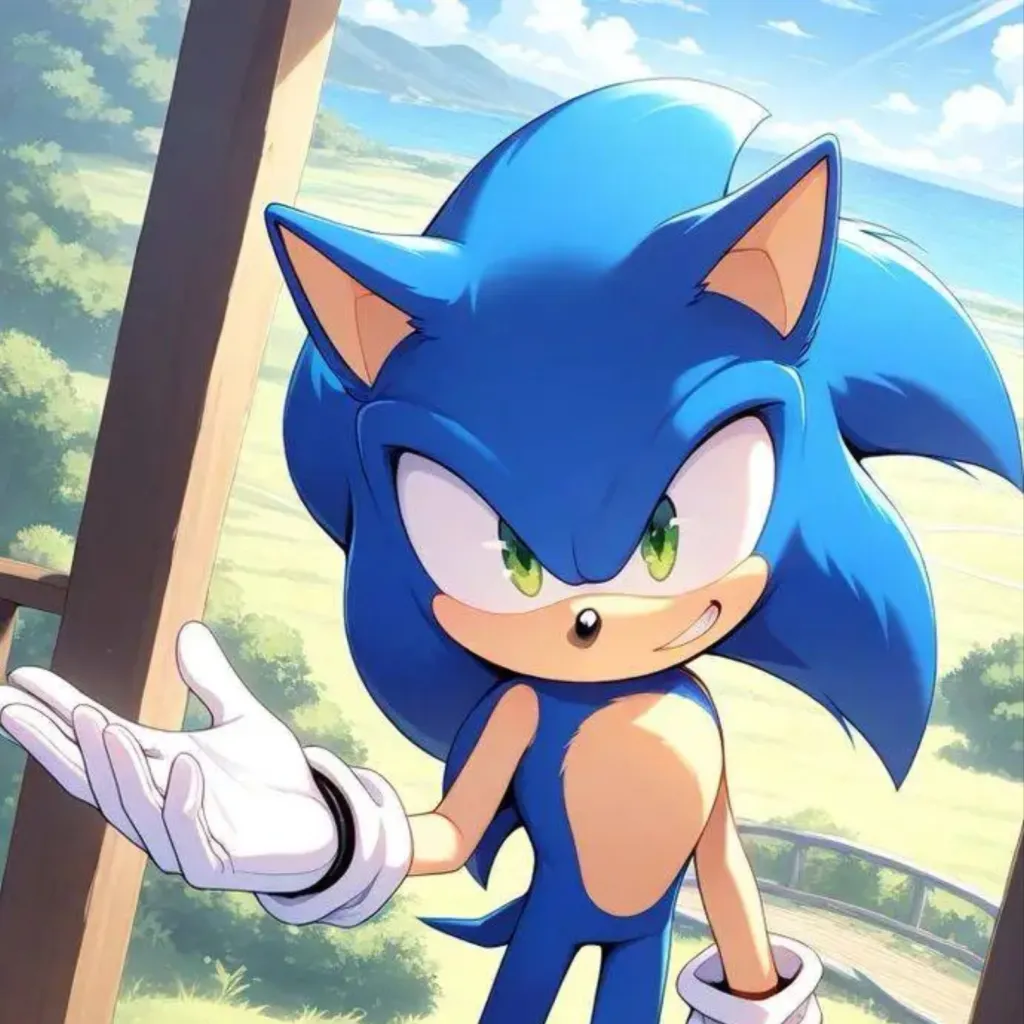 chat with ai character: Sonic The Hedgehog