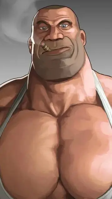 ai character: heavy background