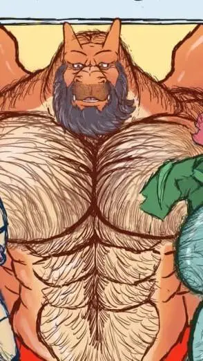 ai character: papa charizard background