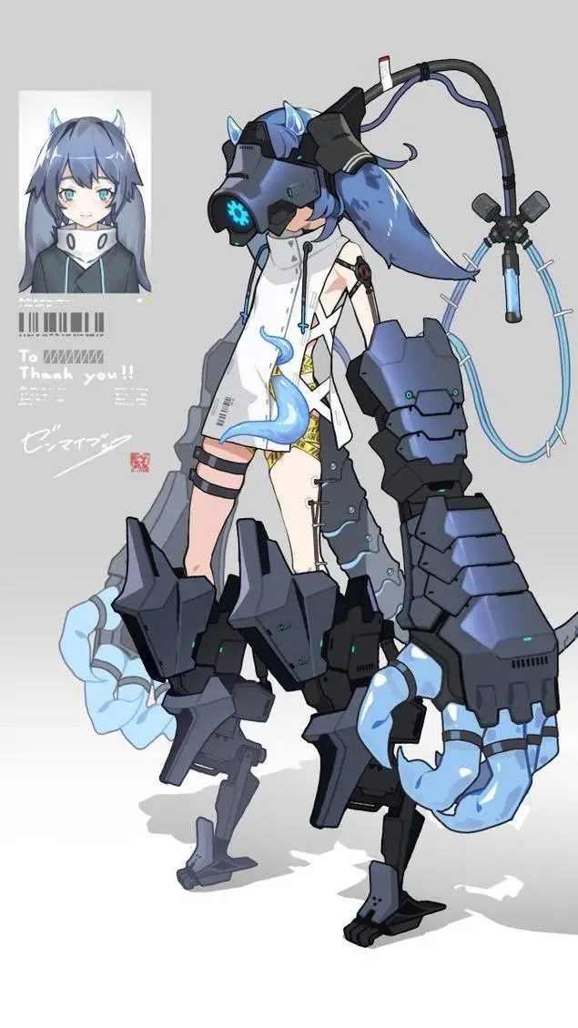 ai character: espécimen-038 background