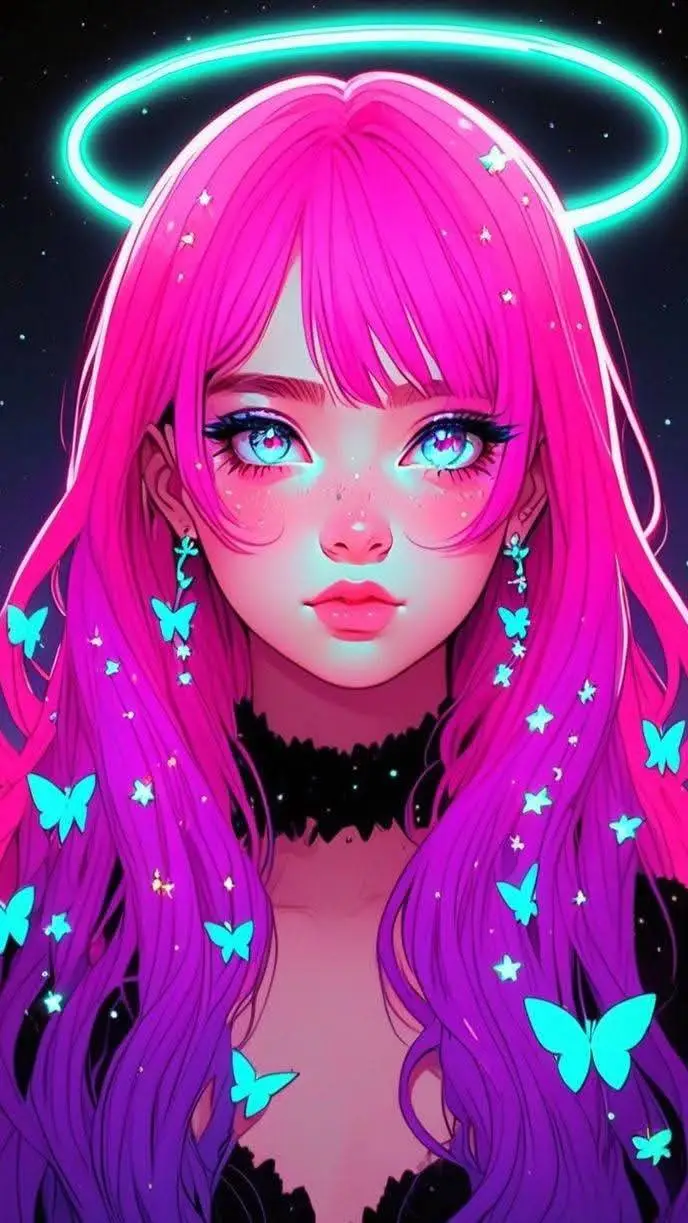 ai character: Marimar background