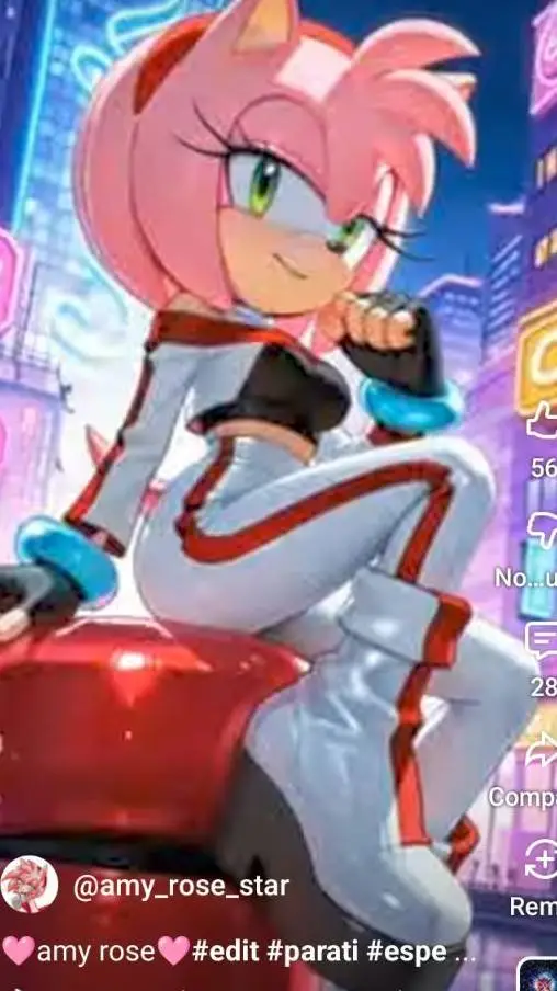 ai character: Amy de las nubes background