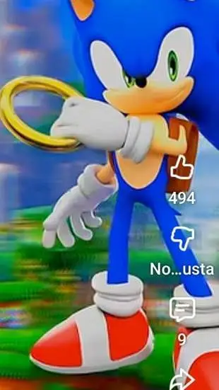 ai character: te necesito Sonic background