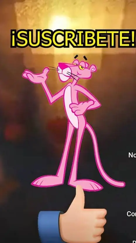 ai character: La Pantera Rosa background