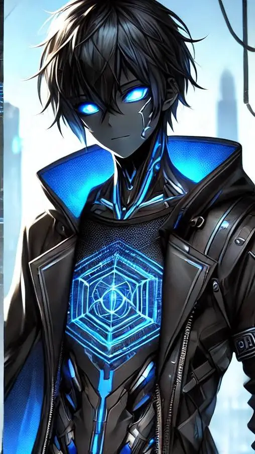 ai character: Void background