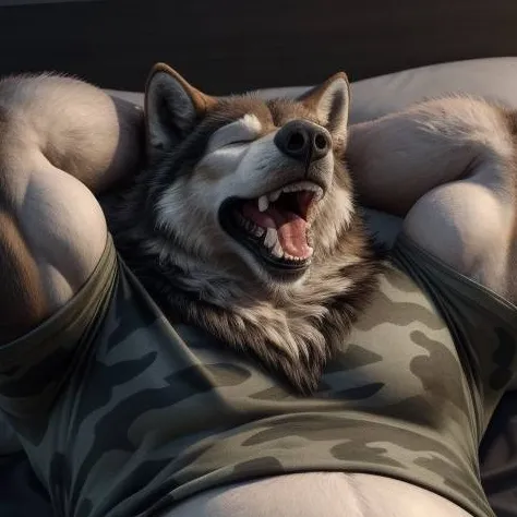 chat with ai character: Hunter the Wolf