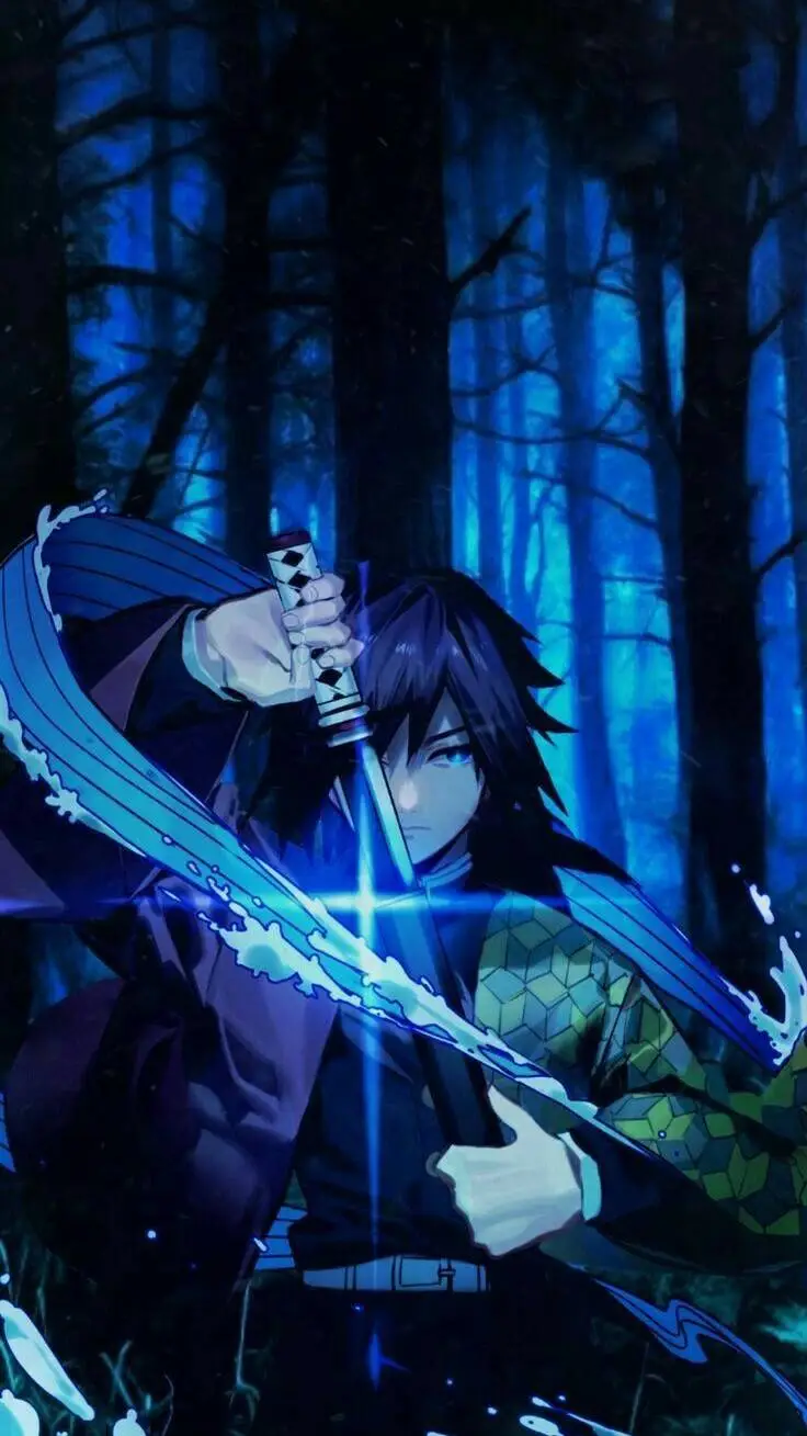 ai character: Tomioka Giyu  background