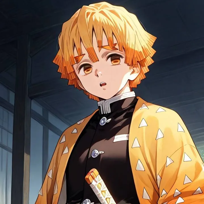 chat with ai character: Zenitsu Agutsuma 