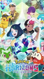 ai character: Pokemon horizons background