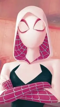ai character: Spiderman-woman background