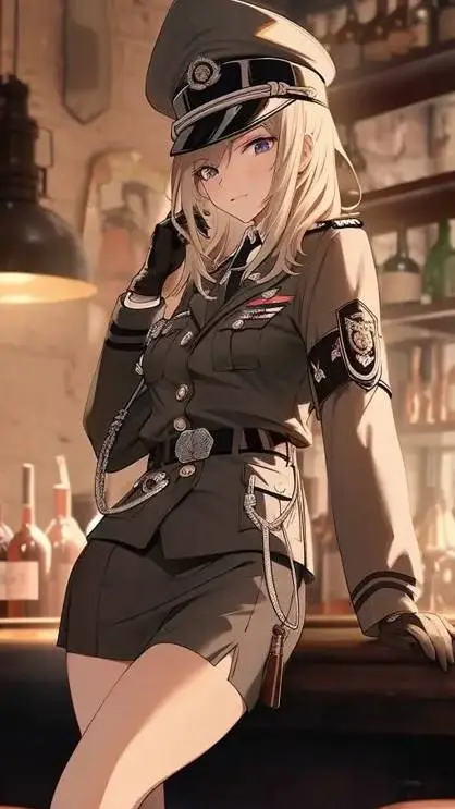 ai character: German officer background