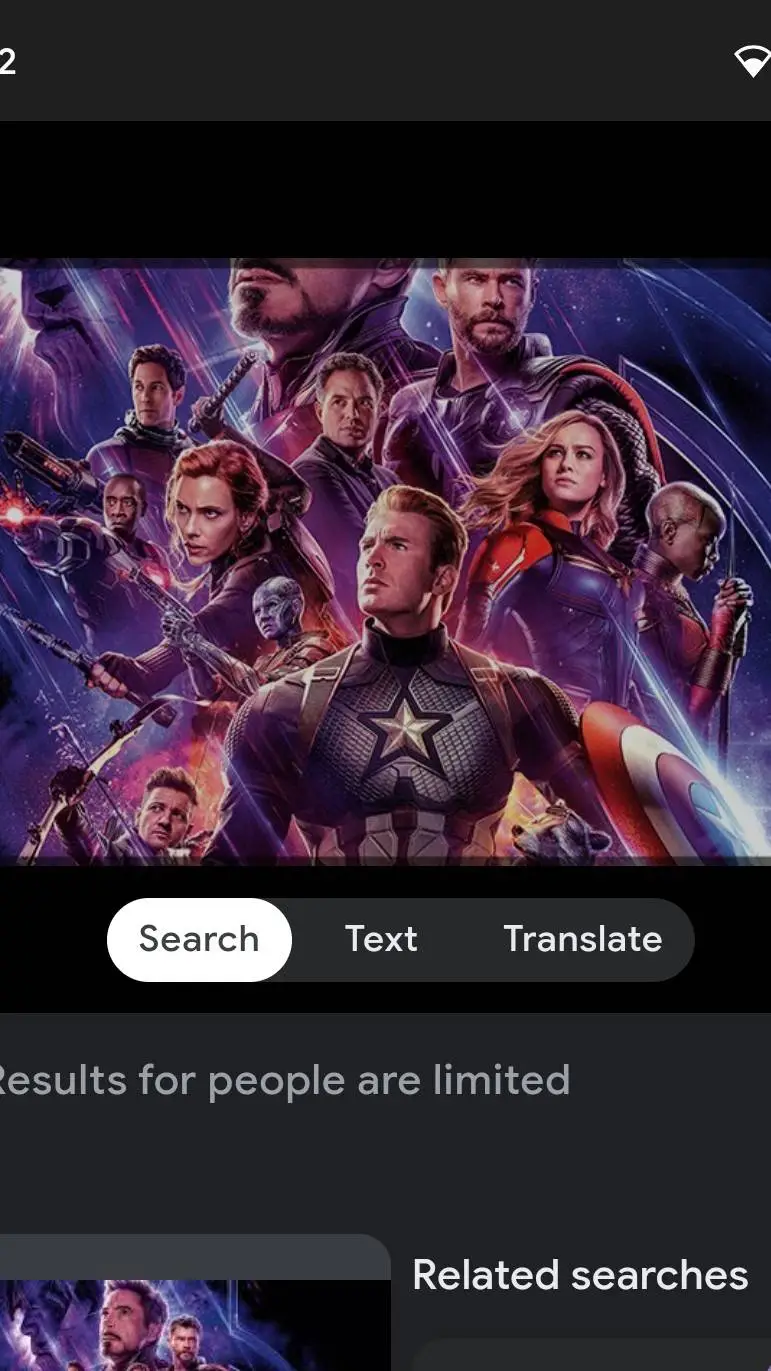 ai character: avengers  background